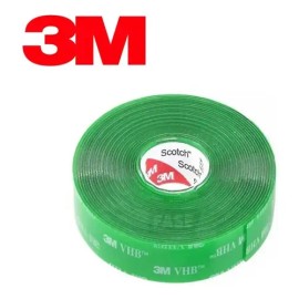 Cinta doble contacto doble faz 4910 3M 19 Mm X 5mts color transparente                                                                                
