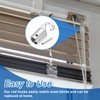 sourcing map Blind Wand Hook,6Pcs 1.1" x 0.3" - Alloy
