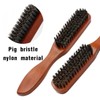 XOUDKE Boar Bristle Brush, Hair Brush, Boar Bristle Sleek Bun