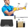 17Pcs Punch Set Mechanical Installation Round Punches Maintenance Tool Kit