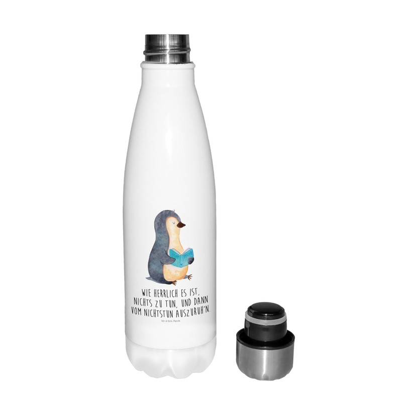 Mr. & Mrs. Panda Thermos Flask Penguin Book - Gift,