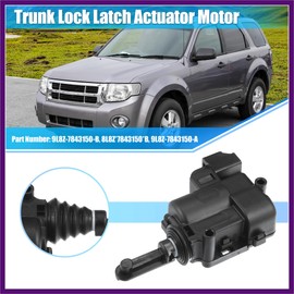 FUELHOOD Rear Liftgate Trunk Latch Lock Actuator 9L8Z-7843150-B for Ford Escape 2009-2012 for Mazda Tribute 2008-2011 Rear Tailgate Hatch Lock Latch Actuator Solenoid Premium Fit Design