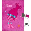 Stylex 51117 Plush Journal with Lock, Trolls Trolls Design