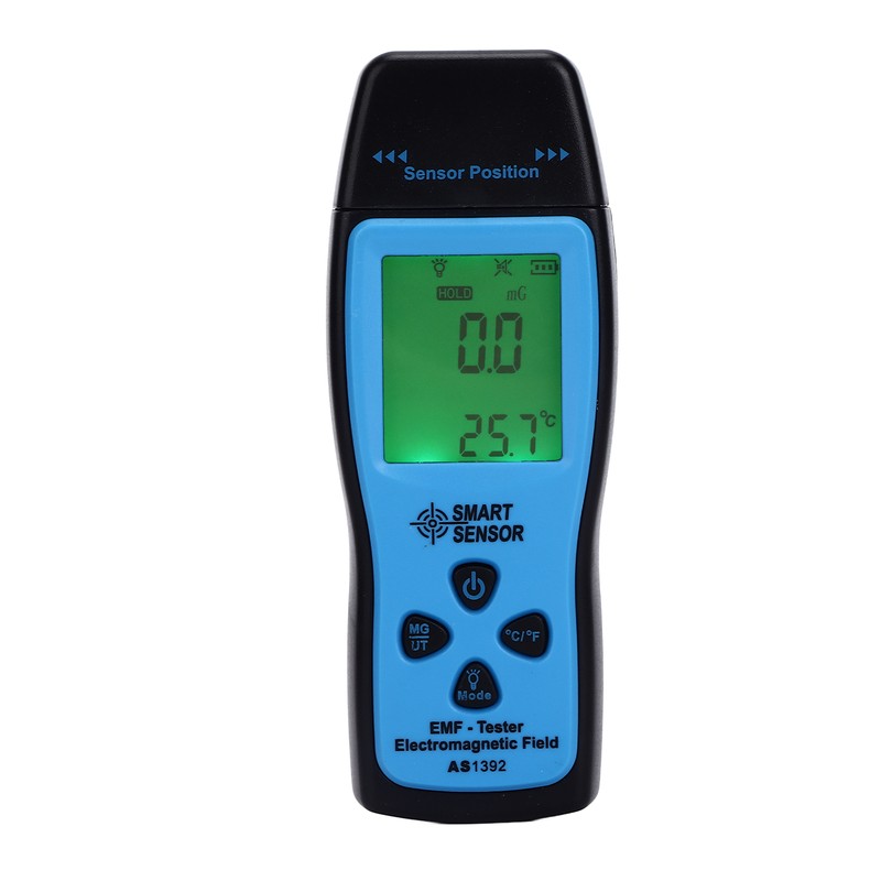 LCD Electromagnetic Radiation Detector Portable Mobile Phone Radiation Tester for