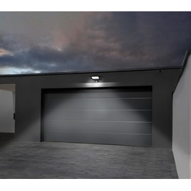 4lite Motion Sensor Floodlight (Black) 1150lm IP65 Rated Compact LED Integrated 10W Flood Light - 4L2/1027-4Yr Guarantee