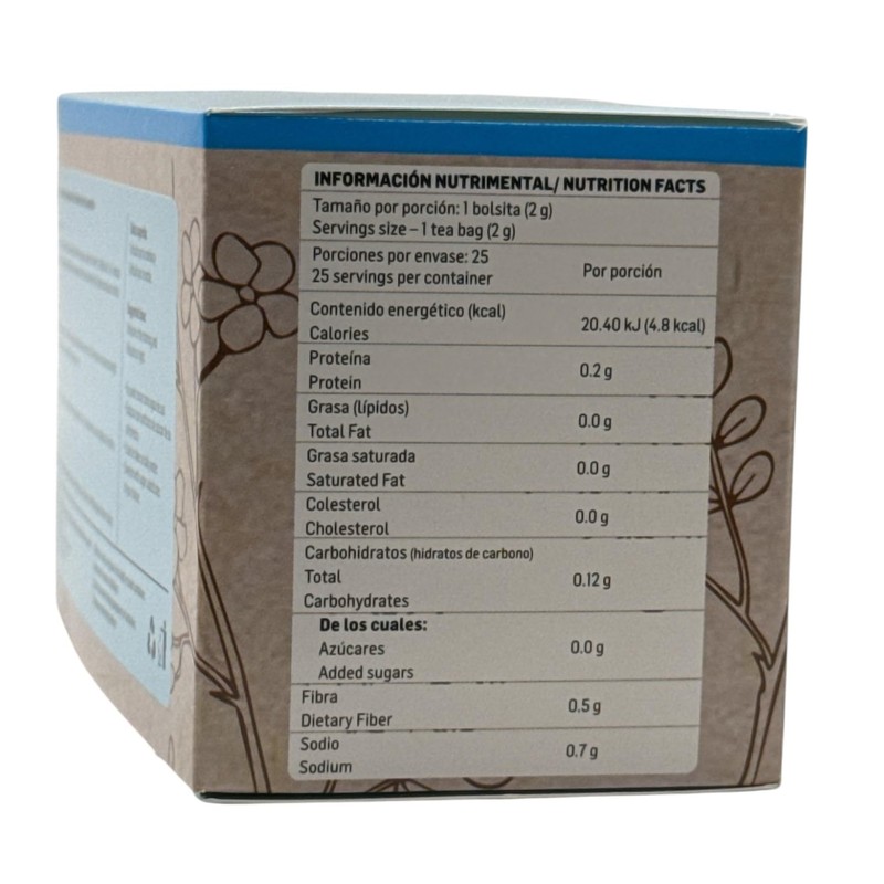 Palo Azul Herbal Tea – 25 Tea Bags –Kidneywood (Blue