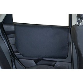 Bushwhacker - Vehicle Door Protector for Dogs - Sold as Pair - (24" x 17") Car Door Scratch Guard K9 Truck Back Shield Pet Side Panel Cover Back Seat Sedan SUV