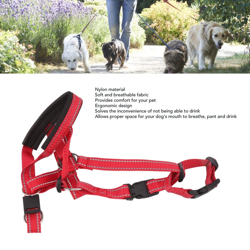 TOPINCN Dog Head Collar Dog Head Collars Headcollars Halter with