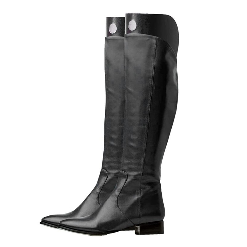 QUUPY 2Pairs Plastic Boot Shapers Form Inserts 4Sheets Tall Boot