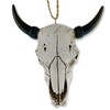 Cow Skull Ornament - Bull Head Ox Head Longhorn Christmas