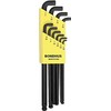 Bondhus 16538 Set of 10 Balldriver« Stubby L-wrenches, sizes 1/16-1/4-Inch