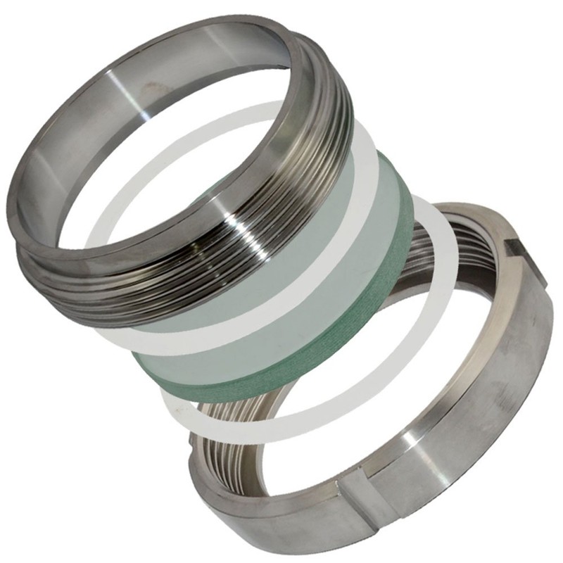 SuperWhole 89mm 3-1/2" 3.5" Sanitary Sight Glass Stainless Steel SS316