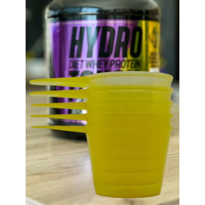 MAAJ 5 x Measuring Jug Yellow for Powder Made in