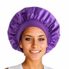 Satin Hat Sleep Silk Round Fabric Protect Hair Comfort Hair