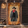 West Wanted Photo Prop, Large Wanted Poster Photo Prop Fun