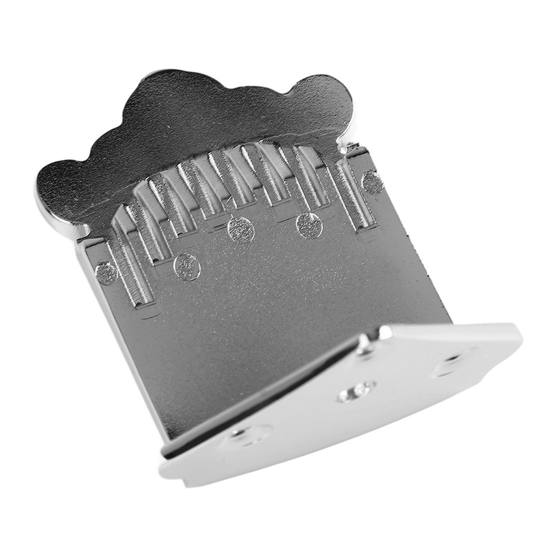 Mandolin Tailpiece 8 String Bridge Zinc Alloy Instrument Accessory for