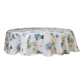 Lenox 7404070RNDBLU Butterfly Meadow Blue 70" Round Tablecloth