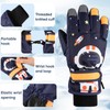 OMECHY Kids Ski Snow Gloves Waterproof Winter Cold Weather Windproof