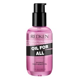 REDKEN- Aceite Oil for All | Aceite multi-beneficios para todo tipo de cabello | Maximiza el brillo, suaviza y controla el frizz |100ml
