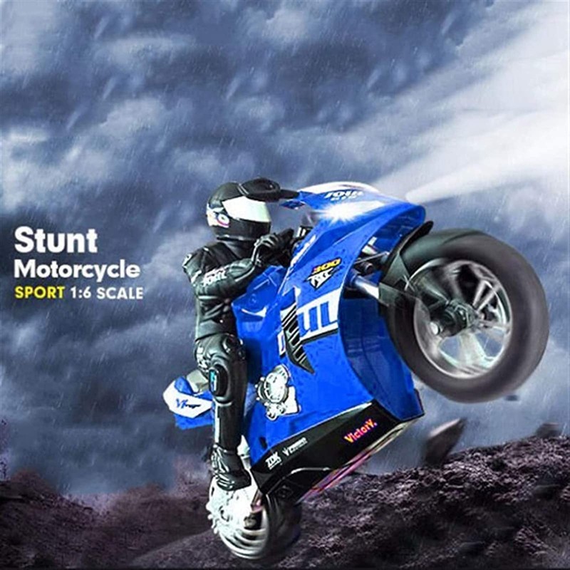 ZAVEIOP Remote Control Motorcycle, High Speed Self Balancing Single Wheel
