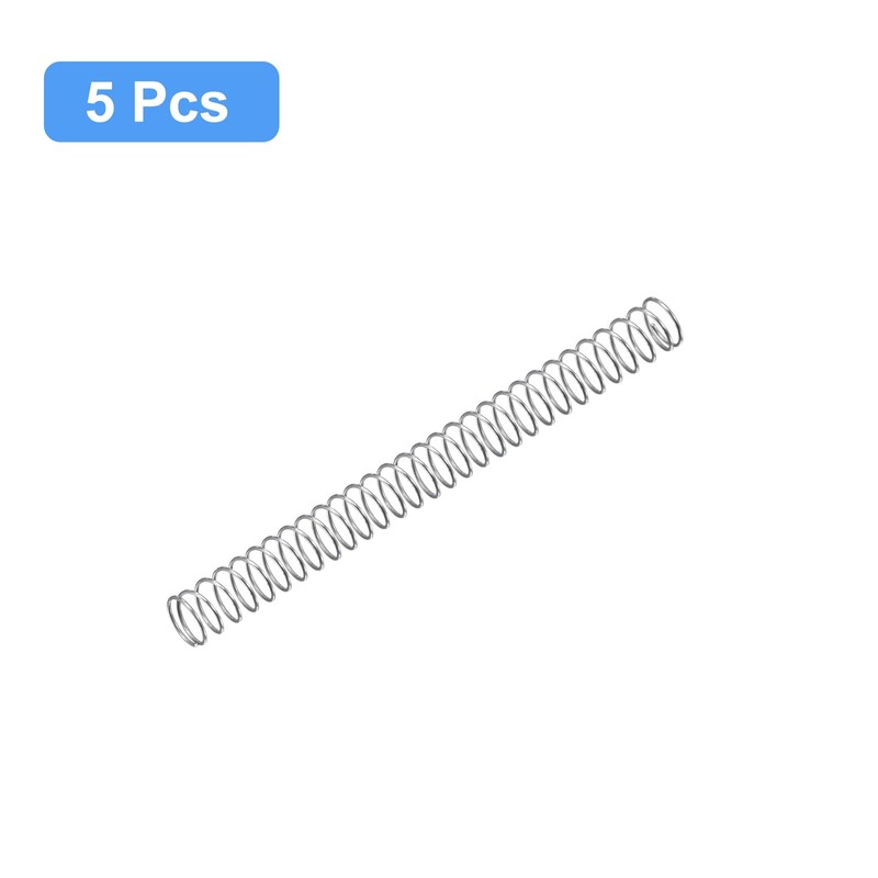 QUARKZMAN Pack of 5 Compression Spring 304 Stainless Steel Compression