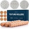 Byllstore Extra Large Clay Texture Rollers with Pottery Stamps |