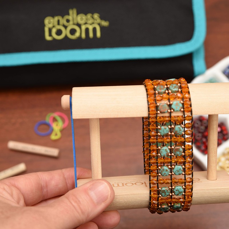 The Beadsmith Endless Loom Rod Set Accessory Pack by Deb