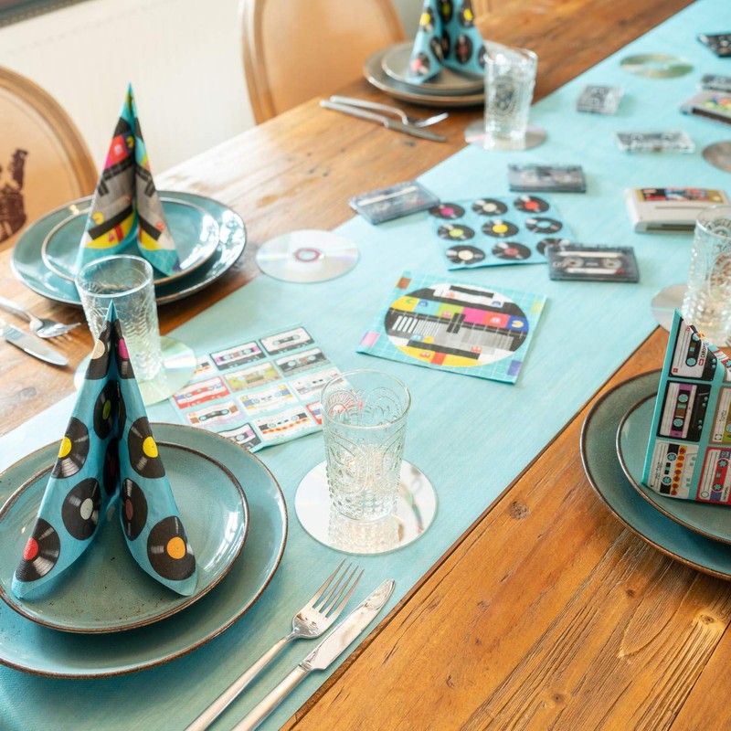 20 Napkins Test Screen Test Screen Retro Pattern 33 x