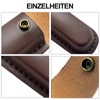 Jagd Leder Messerscheide Scheidenbeutel Holster Klappmesser Messer Mantel Leder Halter