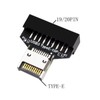 USB 3.2/3.1 Gen 2 Type E Front Panel Header Male