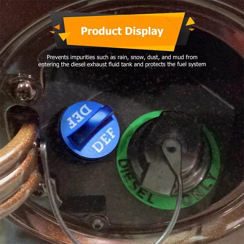 WSAYS Magnetic Diesel Fuel Cap+DEF Cap For 19-24 21 2022