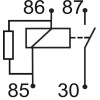 GEBE 993051 Mini Relay 4 Terminal SPST NO 12V 40A