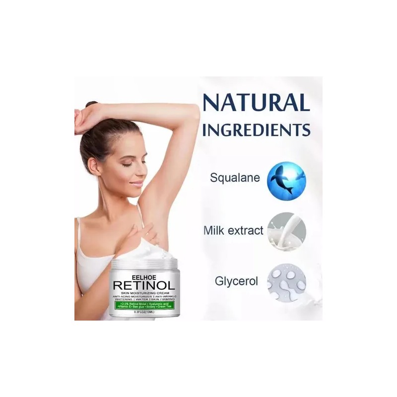 Crema Aclaradora Zona Intima Genitales Cuello Axila Retinol