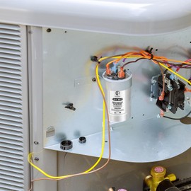 CBB65 Dual Run Start Round Capacitor (35+5 MFD)