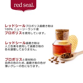red seal Propolis Formulated Toothpaste, 5.6 oz (160 g) x 4 Packs