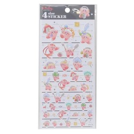 Kirby's Dream Land [Sticker Sheet] 4 Size Sticker 4 SIZE STICKER/COPY ABILITY