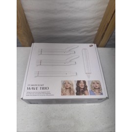 T3 Switch Kit Wave Trio 77562 White Styling Iron w/3 Interchangeabl