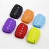 LIGHTKOREA 4 Button Remote Smart Key Chain Silicone Case Cover