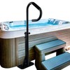 TCFUNDY Hot Tub Handrail, Adjustable 60" Slide Spa Hot Tub