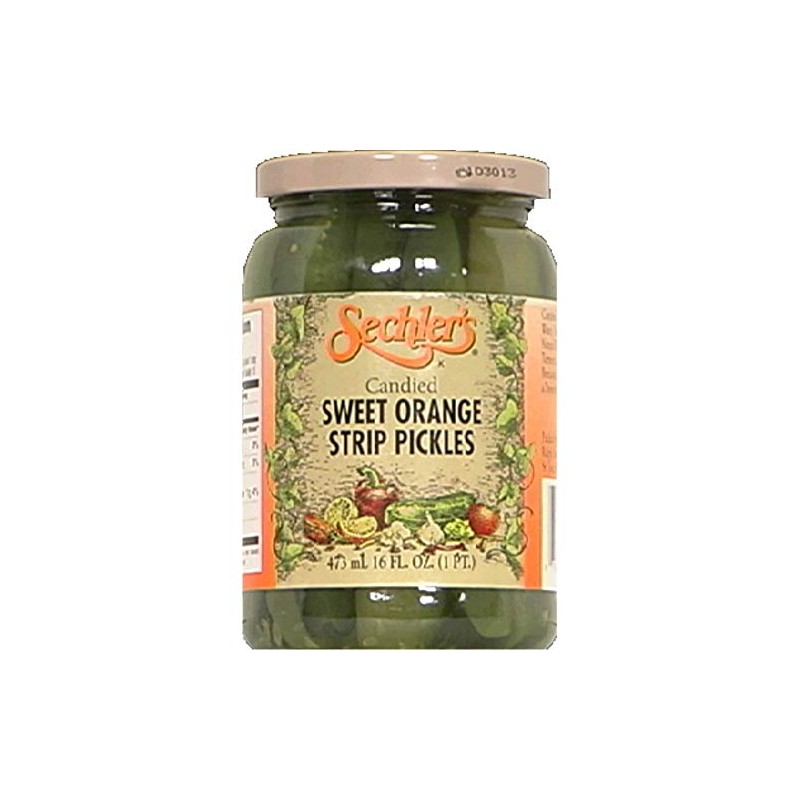 Sechlers Pickle Candied Swt Orng Strip