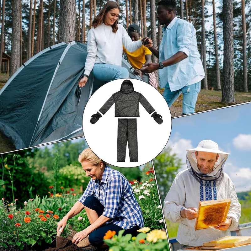Fly Suit | Summer Fly Net Jacket Pants Clothing,Summer Breathable