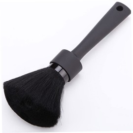 Ipetboom Professional Hair Brush Natural Fibre Barber Tool Hair Salon Duster Cleaning Brush Neck Duster for Men Women