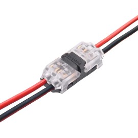 Brightfour Low Voltage Wire Connectors, Brightfour 12 Pack of 12, I tap 2 pins
