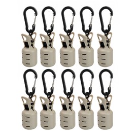 Ikarabina Egi Holder, Set of 10, Eggs Protection, 10 Rungs, Egi Cover, Egi Case, M & L Size, Egging, Squid, Fishing, Embankment Fishing, Gray