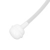 Bottle Nipple with Weighted Straw Duckbill Spout Transparent Soft Silicone
