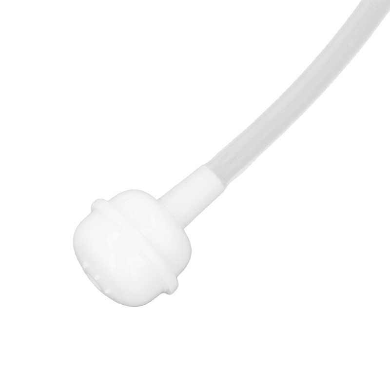 Bottle Nipple with Weighted Straw Duckbill Spout Transparent Soft Silicone