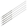 sourcing map 8mm Diameter Steel Wire Tube Cleaning Brush 285mm