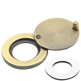 ZUDKSUY Door Viewer Peephole Cover, Safety Door Viewer Peephole Protector Heavy Duty Privacy Rotating Cover for Home Office Hotel Apartment Dormitory Privacy Protection Inner Diameter 16mm