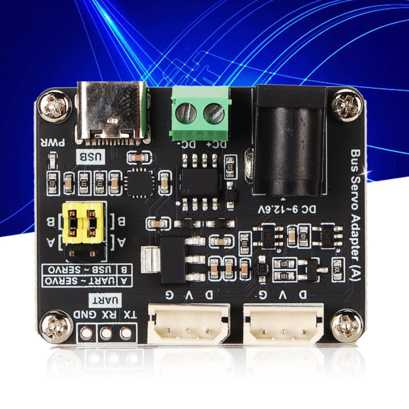 Bus Servo Driver Board 9 to 12.6V Input UART 5.5x2.1mm