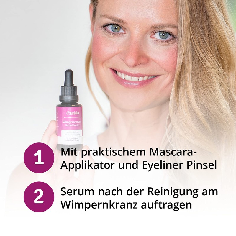 CASIDA ® Eyelash Serum without Hormones Natural Booster - 30